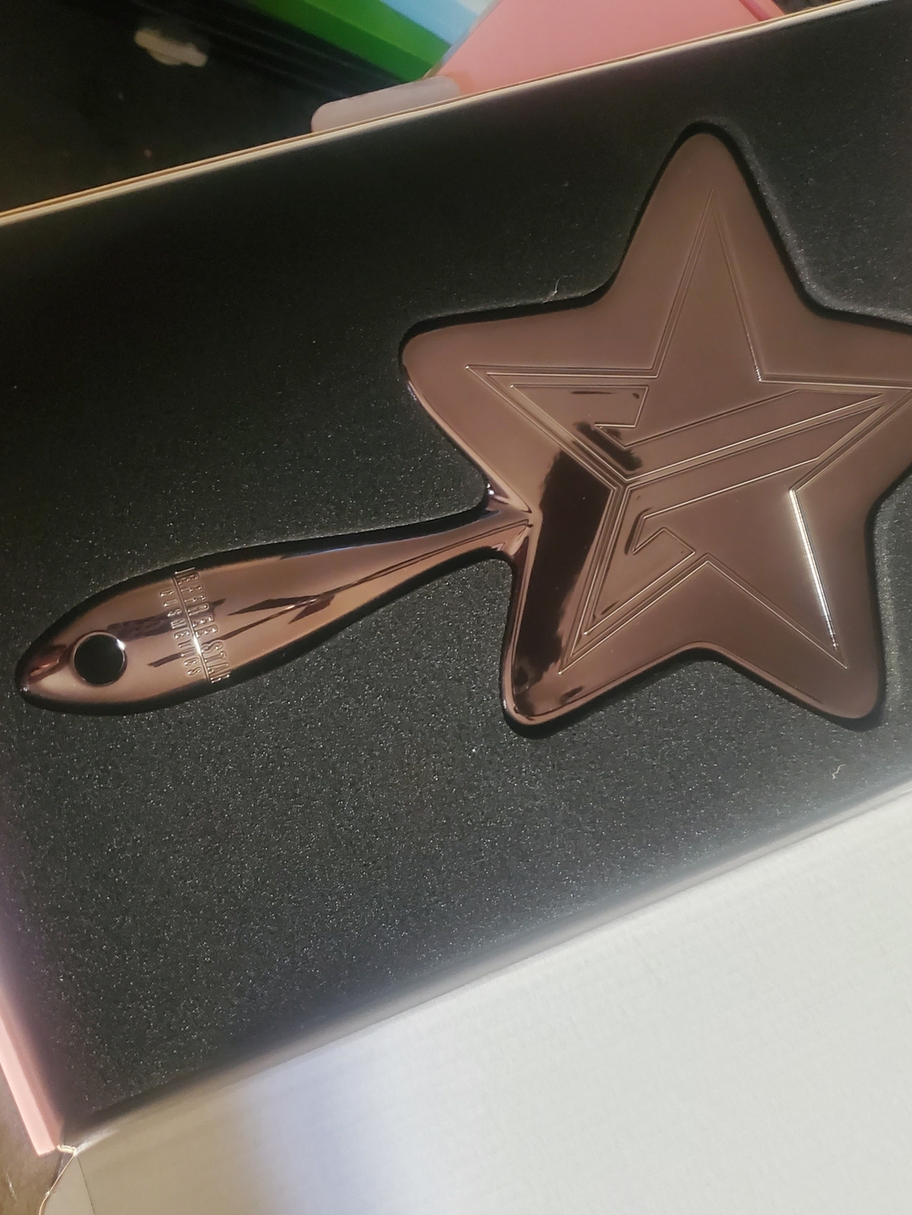 Jeffree Star Rose Gold Star Hand Mirror